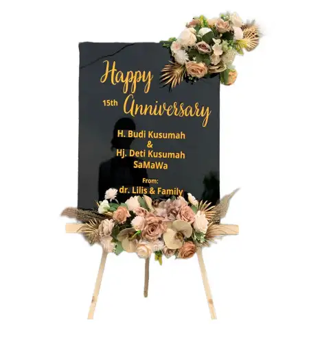 Papan Bunga Akrilik pelabuhan gresik